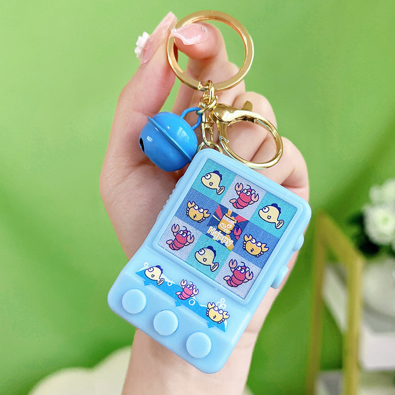 Wholesale Scroll Lighted Lottery Machine Toys Plastic Keychains
